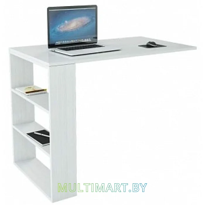 Письменный стол MFMaster Рикс-5 (белый)